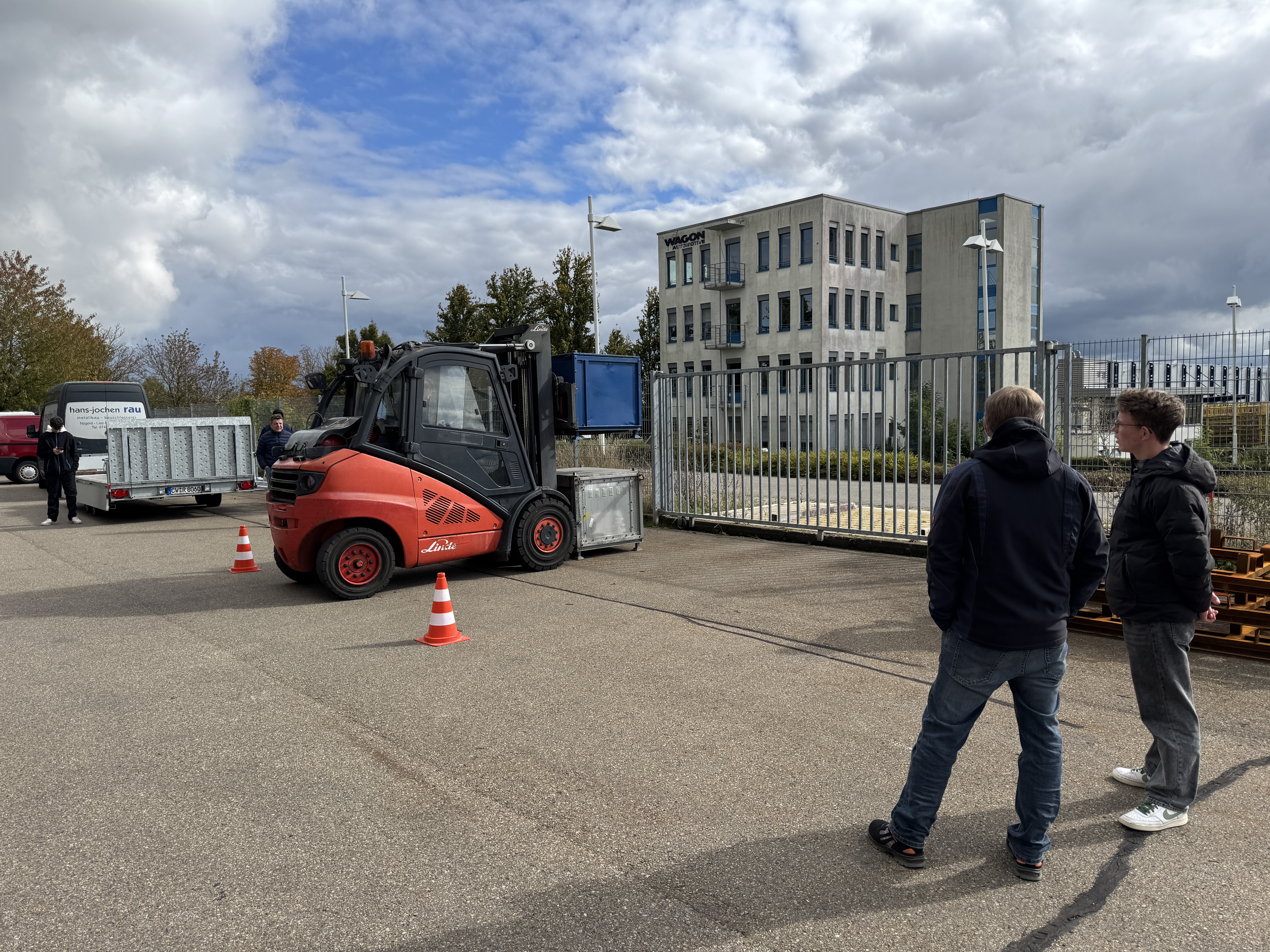 Staplerschulung Praxis